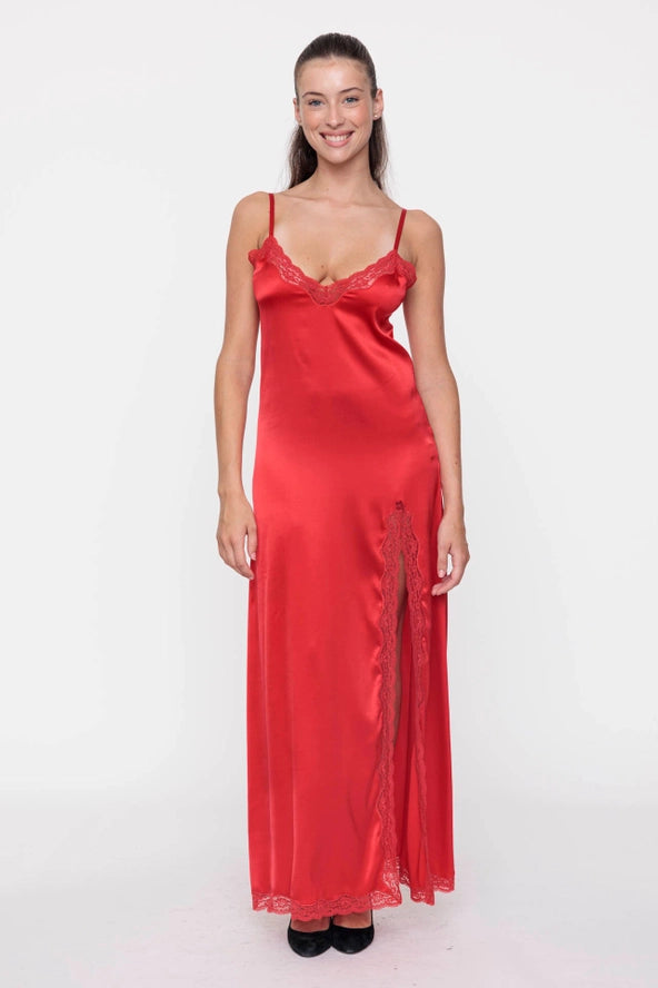 Robe de soirée longue fendue Passion