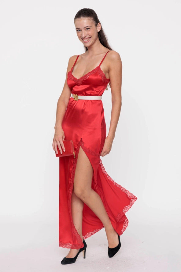 Robe de soirée longue fendue Passion